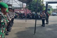 (DentumNews.com) Apel Pengamanan Pilkades Desa Ranca iyuh di Pimpin Kapolsek Panongan.