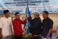 Ketua Terpilih PWI Provinsi Banten. (ist)