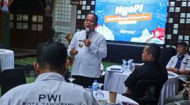 Sinergi Pj Wali Kota Tangerang dan Insan Pers dalam Ngobrol Bareng untuk Kemajuan Kota.