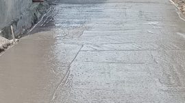 Pekerjaan Betonisasi Jalan di RT03/06 Desa Kedung Waringin, Kecamatan Bojong Gede, (11/12/2024)