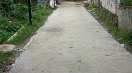 Betonisasi jalan di Kp.Jampang, GG.Nusa Bangsa, Rt01/03, Desa Jampang, Kec. Kemang.