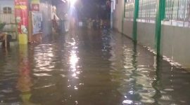 Foto kondisi dalam keadaan banjir 