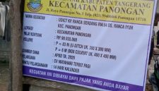 Foto Papan informasi CV Matahari Terbit Pagi 