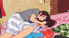 Foto animasi korban pembunuhan 