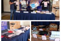 Foto Fress conference dan barang bukti 